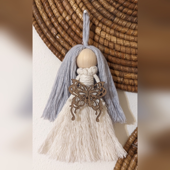 💥 5 for 25 💥 🦋Macrame butterfly doll🦋 - Picture 2 of 6